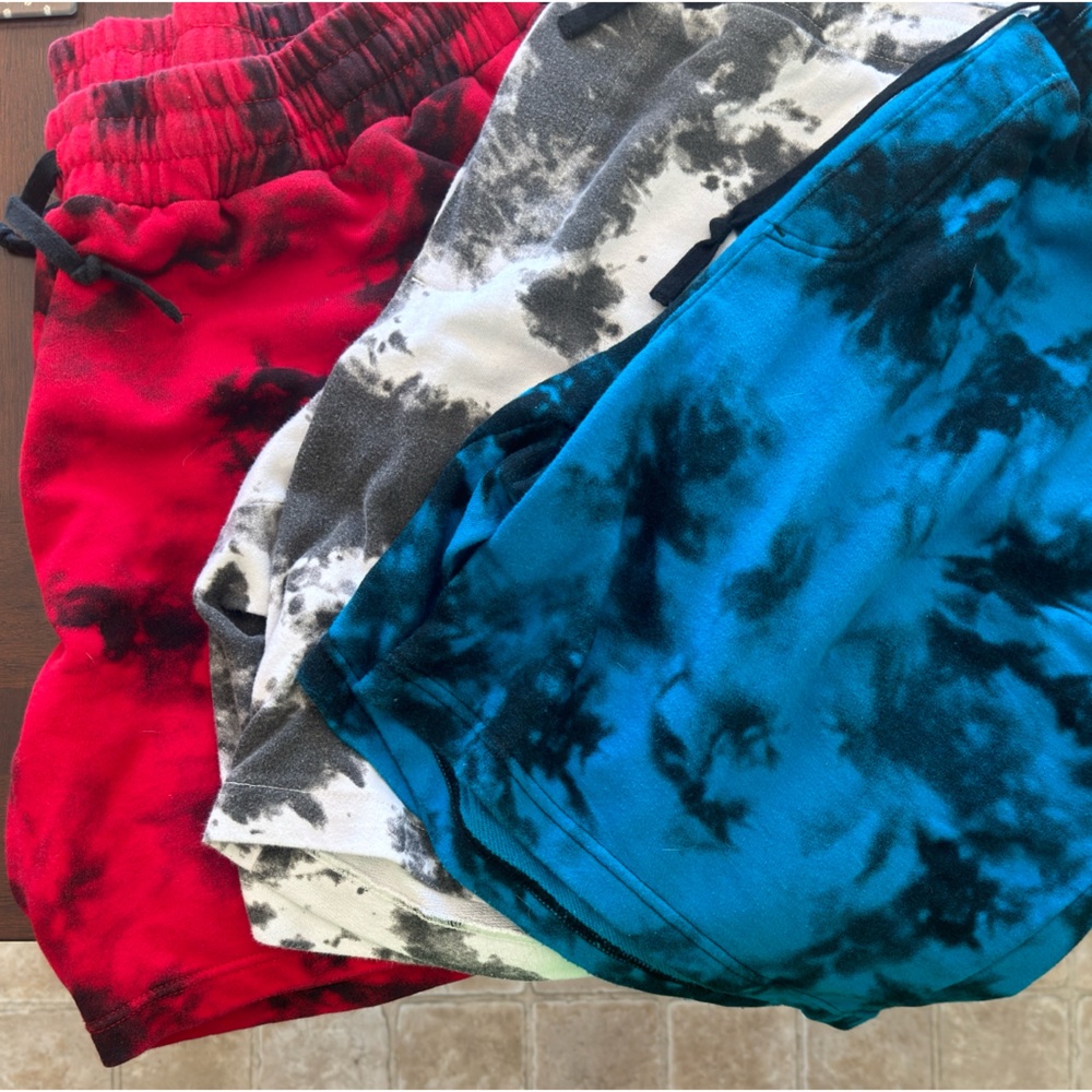 Bundle of 3 pair Tie Dye Joggers